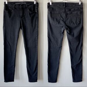 Articles of Society 9” Rise Black Skinny Jeans - Size: 28